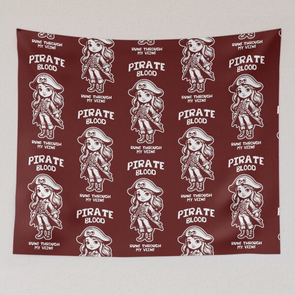 Item preview, Pirate blood runs through my veins (#06) [Create a set!] designed and sold by SolidEarthArt.
