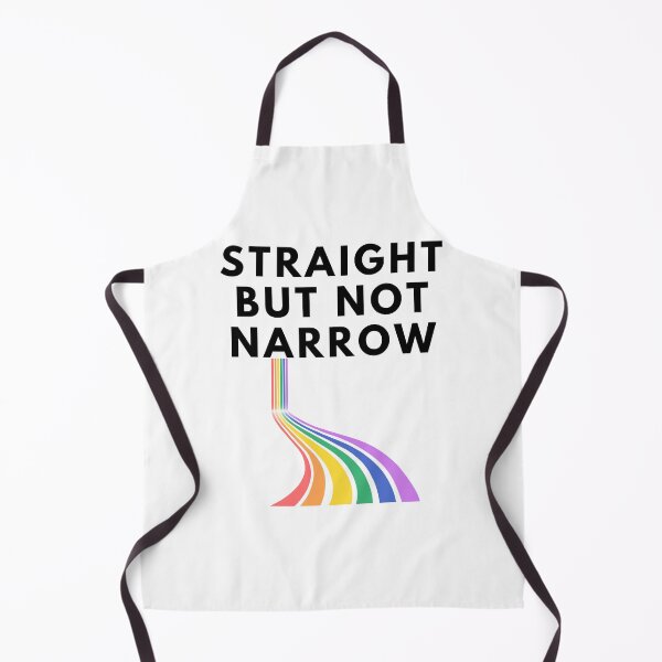 Item preview, Straight But Not Narrow Proud Ally Rainbow Pride Month designed and sold by gillys.