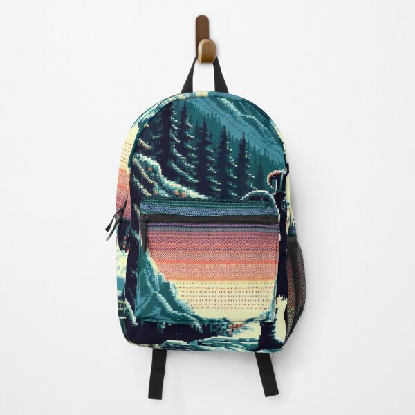 Item preview, Skyrim Colourful Skyline Pixel Art designed and sold by Jake-Carter0.