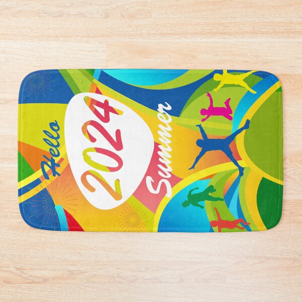 Item preview, Hello Summer Joyful abstract POP ART, Adventure Holiday Travel Holiday Event, sea beach vacation, Sports lover funny kids camp party swimming pool, kids camp contemporary T-Shirt designed and sold by sofiartmedia.