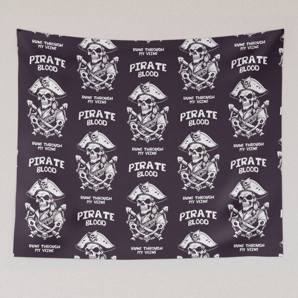 Item preview, Pirate blood runs through my veins (#07) [Create a set!] designed and sold by SolidEarthArt.