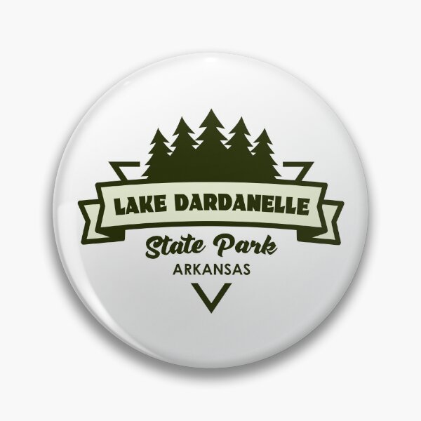 Item preview, Lake Dardanelle State Park Arkansas Trees And Ribbon designed and sold by bivenart.