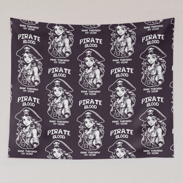 Item preview, Pirate blood runs through my veins (#08) [Create a set!] designed and sold by SolidEarthArt.