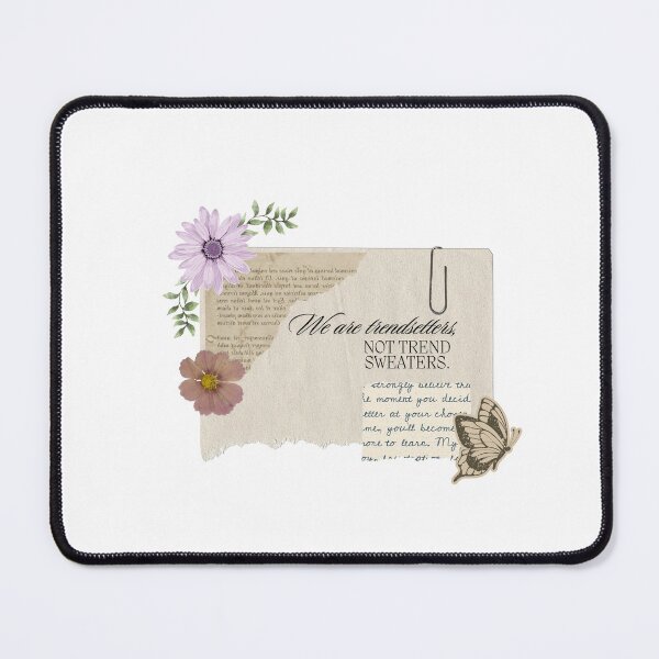 Item preview, We are trendsetters, not trend sweaters - aesthetic quote designed and sold by SoniyaArt !.