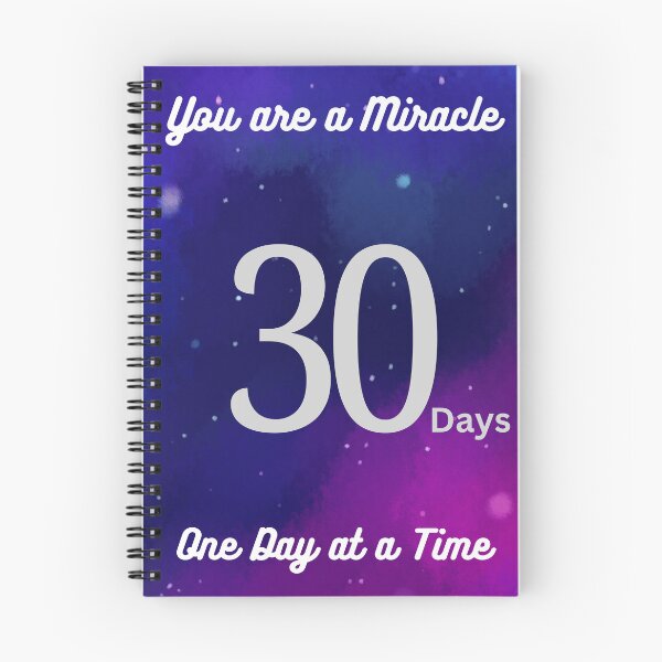 Item preview, 30 Days Sobriety Anniversary, Clean Birthday, 30 Days Sober, 30 Days Clean, 30 Days 12 Step Anniversary, AA, NA, Al-Anon, CoDA  designed and sold by Travelslightly.