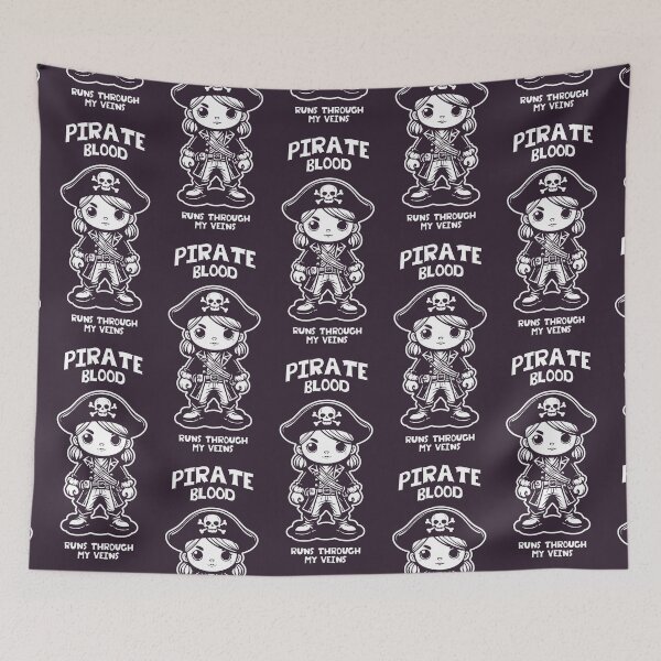 Item preview, Pirate blood runs through my veins (#09) [Create a set!] designed and sold by SolidEarthArt.