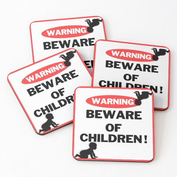 Item preview, beware of children designed and sold by laurazael.