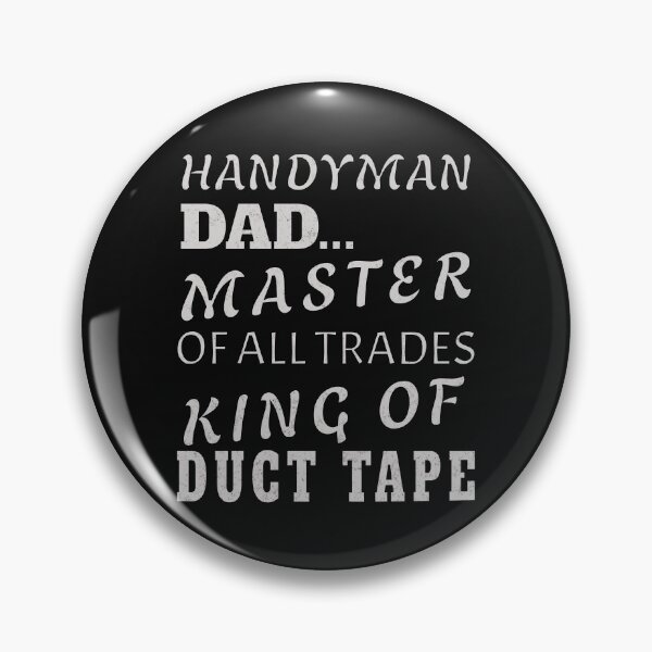 Item preview, Funny Handyman Dad DIY Duct Tape Joke designed and sold by ZeptepiTrends.