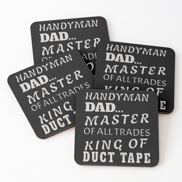 Item preview, Funny Handyman Dad DIY Duct Tape Joke designed and sold by ZeptepiTrends.