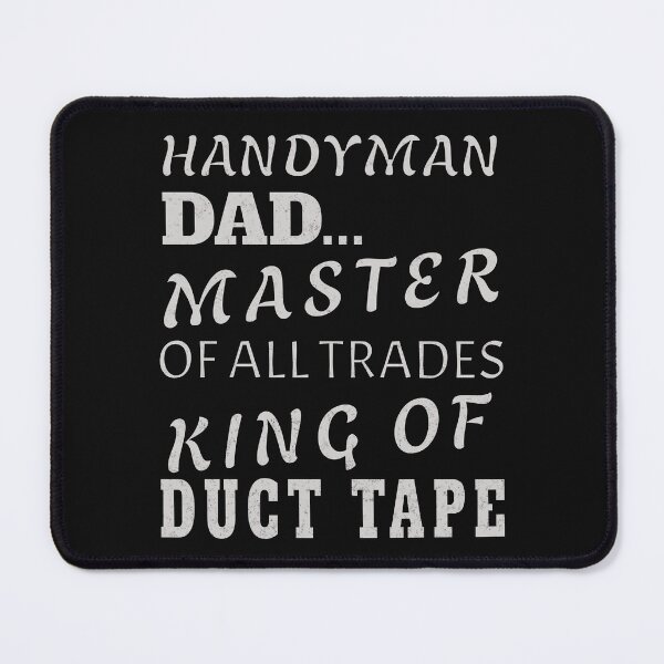 Item preview, Funny Handyman Dad DIY Duct Tape Joke designed and sold by ZeptepiTrends.
