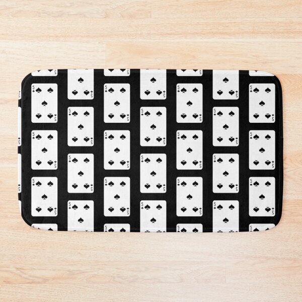 Item preview, 5 of spades, deck of cards, card game designed and sold by Numbers-Art.