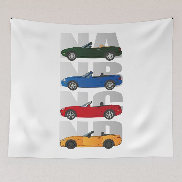 Item preview, Miata Generations Special Editions designed and sold by VonnArt.