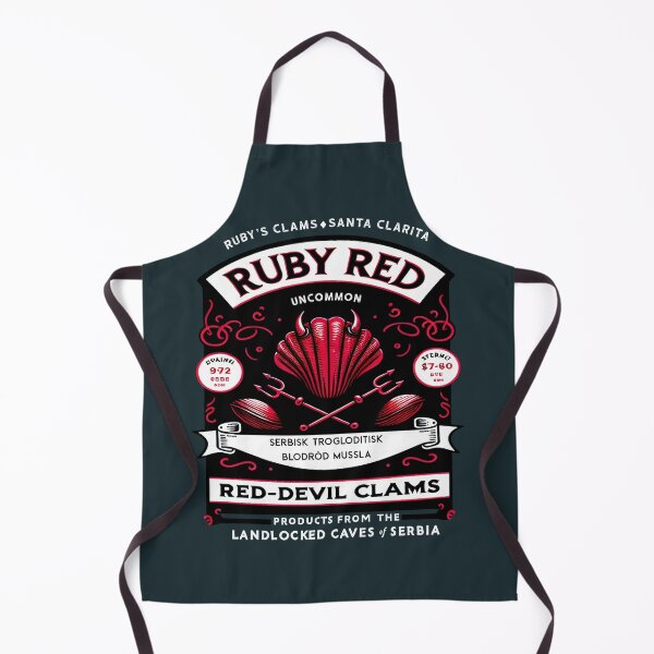 Item preview, Ruby's Devil-Red Clams - Santa Clarita designed and sold by Corinne Alexa Jackson.