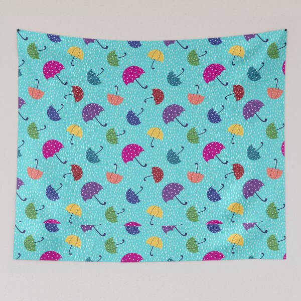 Item preview, Rainy Day Umbrella Tossed By The Wind designed and sold by AlienOccupation.