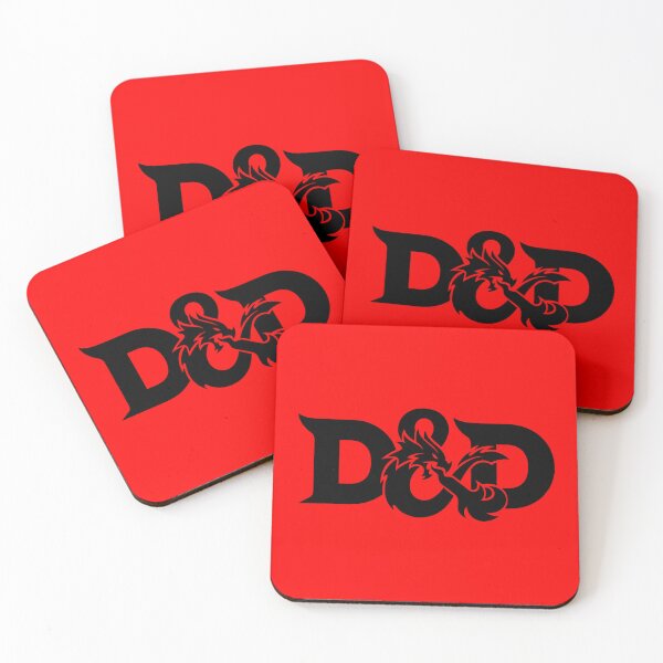 Item preview, Black Dungeons and Dragons Logo designed and sold by SterkalaPress.
