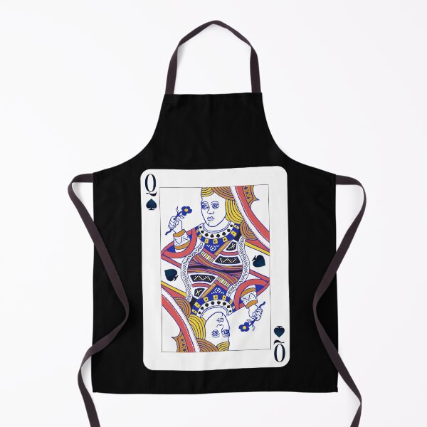 Item preview, queen of spades, deck of cards, card game designed and sold by Numbers-Art.