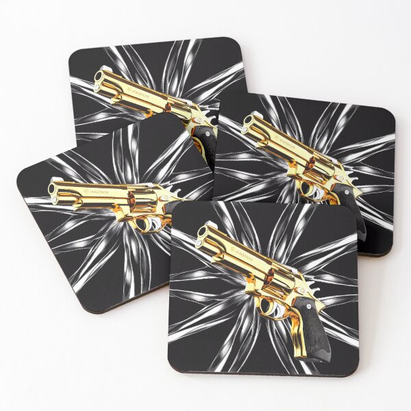 Item preview, Golden Magnum with a Silver Star background Effect designed and sold by FocusedArt.