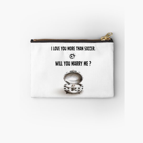 Item preview, i love you more than Soccer.   will you marry me ? designed and sold by Hen-C-Art.