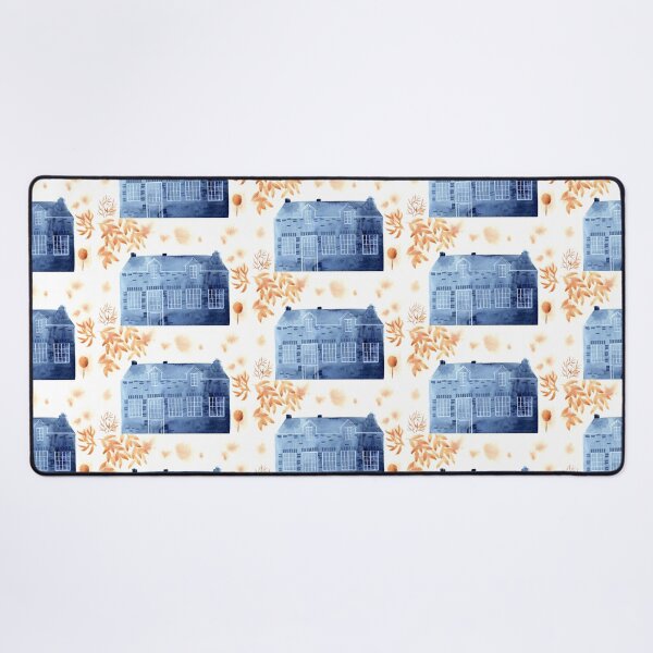 Item preview, Blue House designed and sold by JadeWuArt.