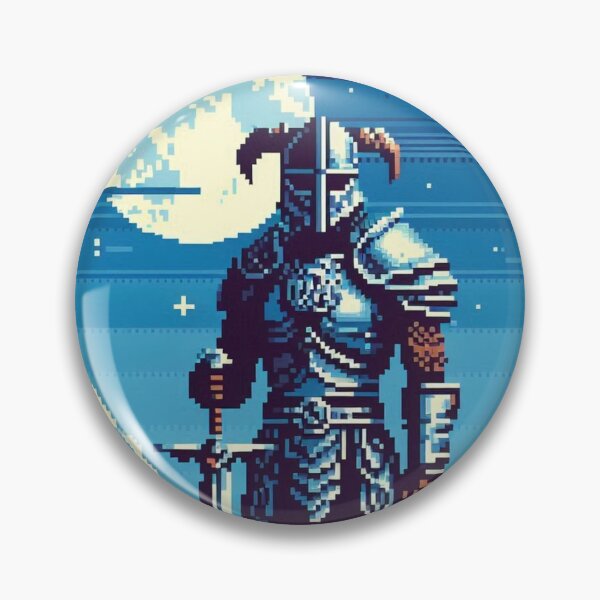 Item preview, Skyrim Moonlight Warrior Pixel Art designed and sold by Jake-Carter0.