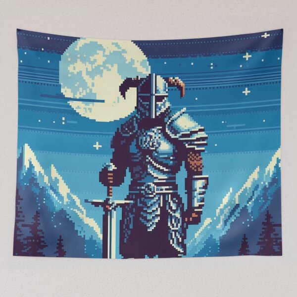 Item preview, Skyrim Moonlight Warrior Pixel Art designed and sold by Jake-Carter0.