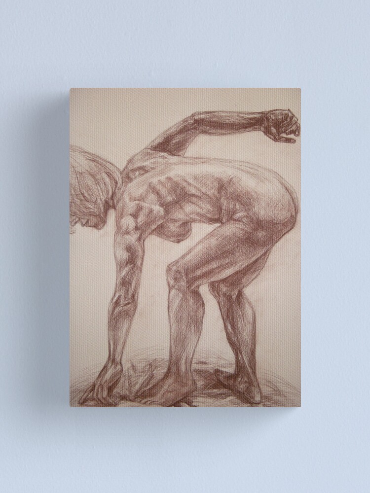 Thumbnail 1 of 3, Canvas Print, Sepia designed and sold by Anthropolog.
