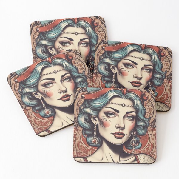 Item preview, Pinup Girl  designed and sold by MatrixTattoo.