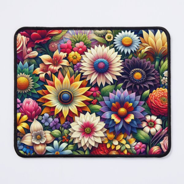 Item preview, Floral Display Pattern designed and sold by ReachForArt.