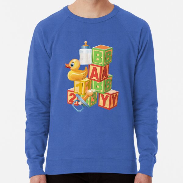 Blocks, Ducks Baby Abdl Pañal para adultos Sudadera ligera