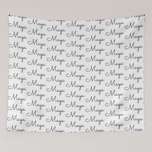 Item preview, Writing Maya Name Label designed and sold by NormadWorld.