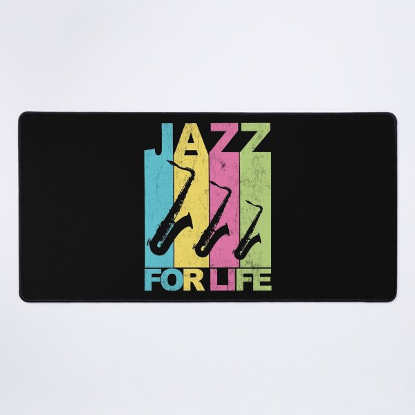 Item preview, Jazz For Life Music Quote With Saxophones designed and sold by Primroaddesigns.
