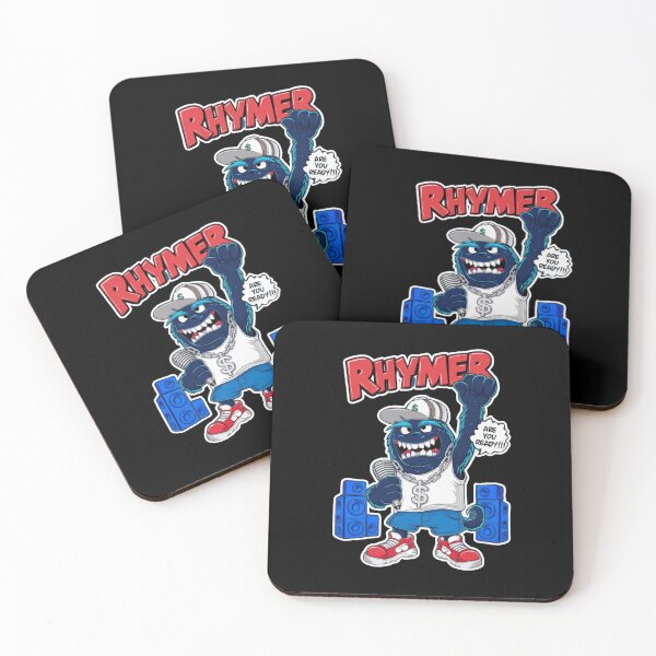 Item preview, Cool Rhymer Monster Hip Hop Design designed and sold by Taans-Creation.