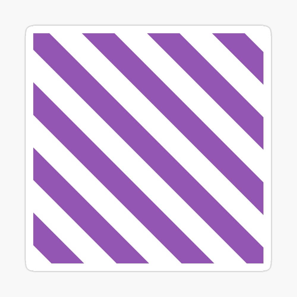 purple stripes
