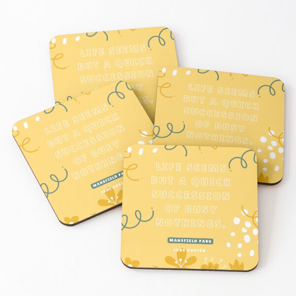Item preview, Mansfield Park Novel Quote from Jane Austen  designed and sold by C. Tarantino.