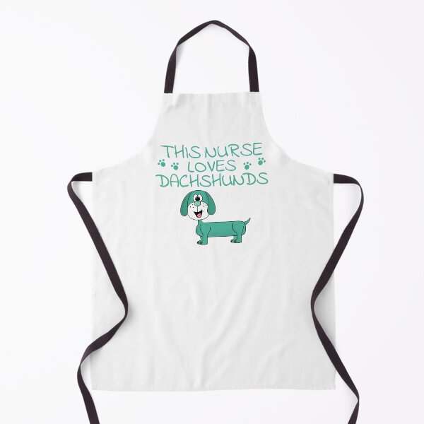 Item preview, This Nurse Loves Dachshunds, Dog Lover designed and sold by doodlerob.