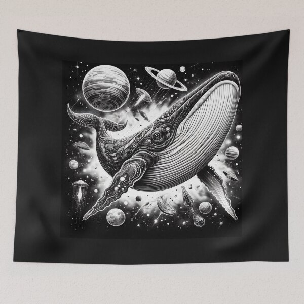 Item preview, Space Whale designed and sold by sevenmountains.