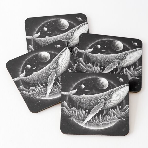 Item preview, Space Whale designed and sold by sevenmountains.