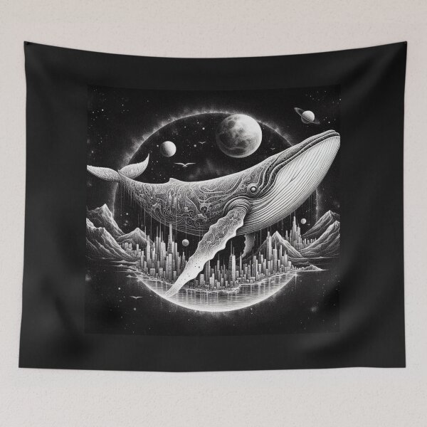 Item preview, Space Whale designed and sold by sevenmountains.