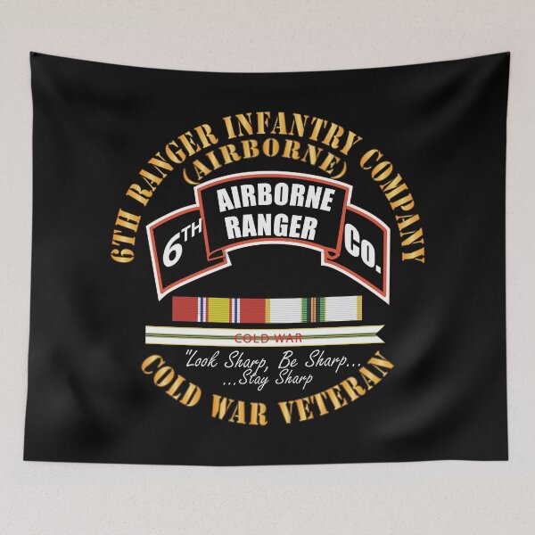 Item preview, 6th Ranger Infantry Company - Airborne - Cold War SVC Ribbons X 300 designed and sold by Military Insignia Products.