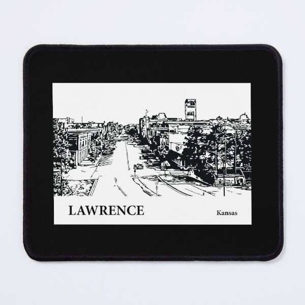 Item preview, Lawrence Kansas designed and sold by Lakeric Cityscapes.