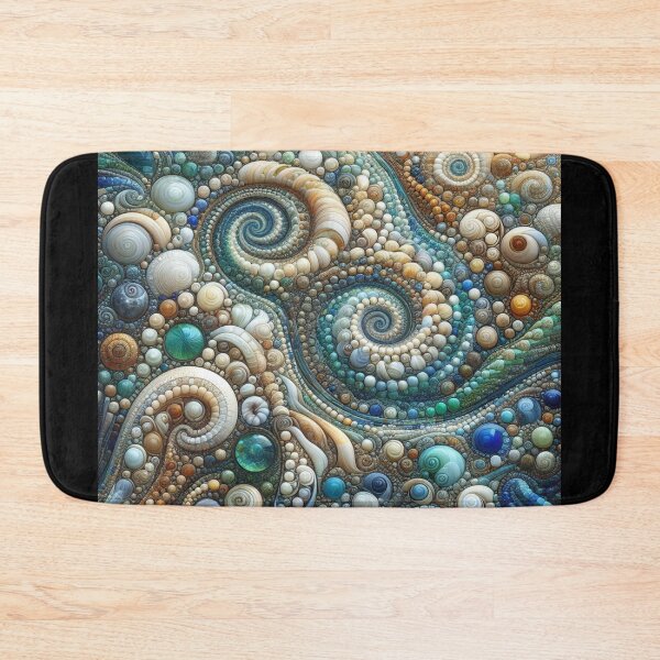 Item preview, Seaglass Spiral 2 designed and sold by Sybille-Yates.