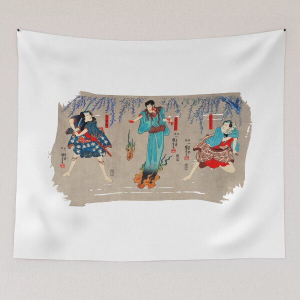 Item preview, Doguya Jinza Hokaibo Bokon Shimobe Gunsuke by Utagawa Kuniyoshi designed and sold by TeeARTHY.
