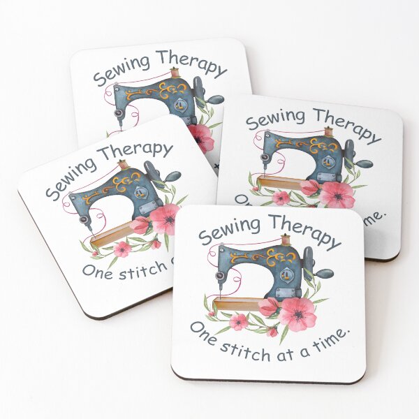 Item preview, Sewing Therapy. One stitch at a time. designed and sold by CottonAndBliss.