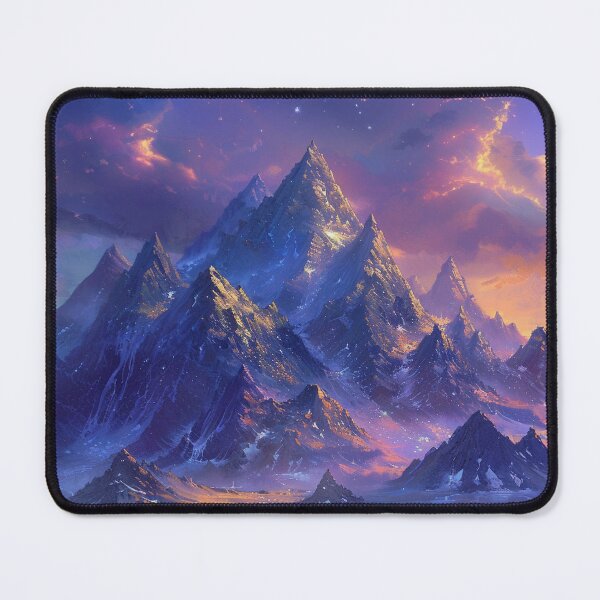 Item preview, Fantasy Landscape - Beautiful Mystical Mountains designed and sold by Lumaria Designs.