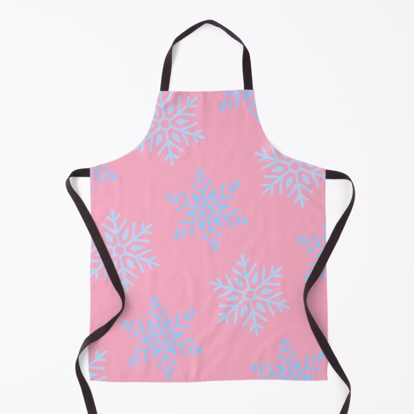 Item preview, Pastel Christmas Snowflakes On Pink Pattern designed and sold by PatternsPalette.