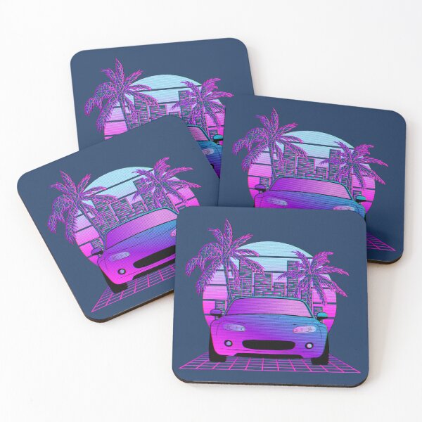 Item preview, Synthwave Miata NC designed and sold by VonnArt.
