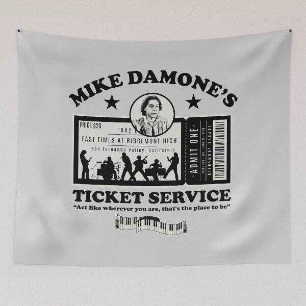 Item preview, Damone's Ticket Service Lts designed and sold by Alema Art.