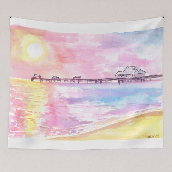 Item preview, St Pete Clearwater Pier 60 and Beach designed and sold by artshop77.