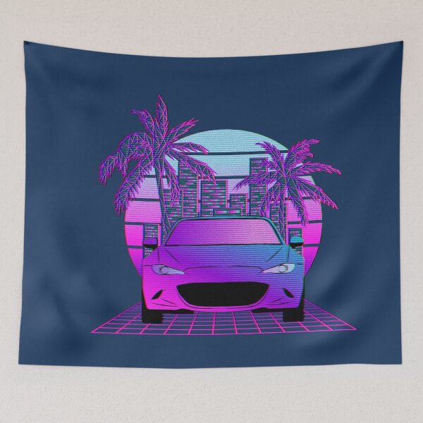 Item preview, Synthwave Miata ND designed and sold by VonnArt.