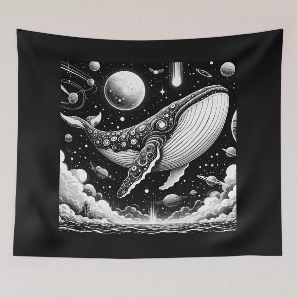 Item preview, Space Whale designed and sold by sevenmountains.